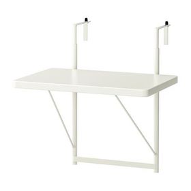 IKEA Torparö Beyaz 50 cm Balkon Masası