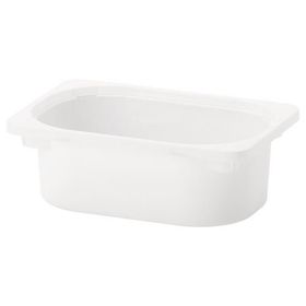 IKEA Trofast 20x30x10 cm Beyaz Saklama Kutusu