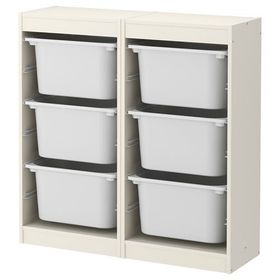 IKEA Trofast 34x44x55 cm Beyaz Saklama Ünitesi