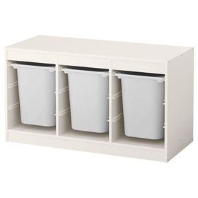 IKEA Trofast 34x44x55 cm Beyaz Saklama Ünitesi