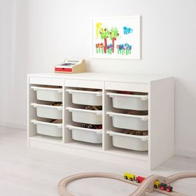 IKEA Trofast 34x44x55 cm Beyaz Saklama Ünitesi