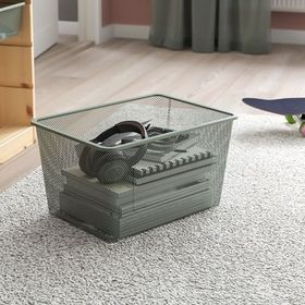 IKEA Trofast 42x30x10 cm Açık Yeşil Gri Saklama Kutusu