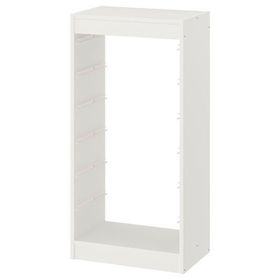 IKEA Trofast 46x30x145 cm Beyaz Saklama Ünitesi İskeleti