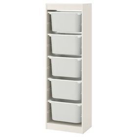 IKEA Trofast 46x30x145 cm Beyaz Saklama Ünitesi
