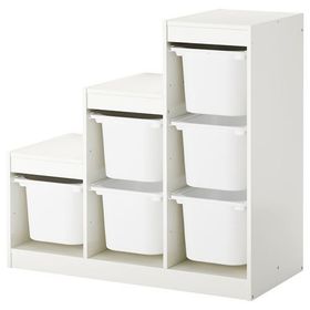 IKEA Trofast 99x44x94 cm Beyaz Saklama Ünitesi