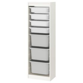 IKEA Trofast Beyaz 46x30x145 cm İskelet