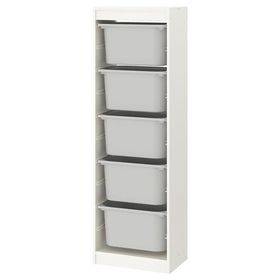 IKEA Trofast Beyaz 46x30x145 cm İskelet