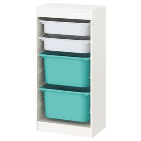 IKEA Trofast Beyaz 46x30x94 cm İskelet