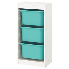 IKEA Trofast Beyaz 46x30x94 cm İskelet