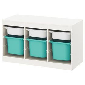 IKEA Trofast Beyaz 99x44x56 cm İskelet
