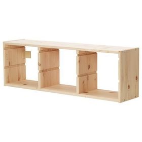 IKEA Trofast Çam 93x30 cm Duvar Rafı