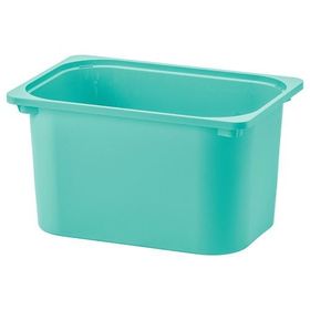 IKEA Trofast Oyuncak Turkuaz 42x30x23 cm Saklama Kutusu