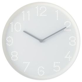 IKEA Tromma 25 cm Beyaz Duvar Saati