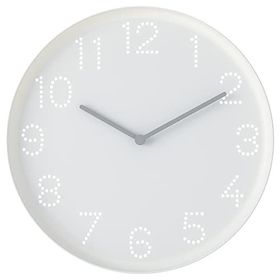 IKEA Tromma 25 cm Beyaz Duvar Saati