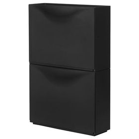 IKEA Trones Siyah 52x39 cm Ayakkabı Dolabı