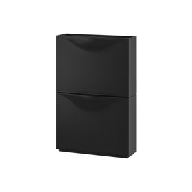 IKEA Trones Siyah 52x39 cm Ayakkabı Dolabı