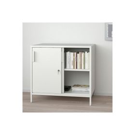 IKEA Trotten Sürgü Kapaklı Beyaz 80x75 cm Dolap
