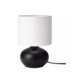 IKEA Tvarfot Siyah Beyaz Abajur