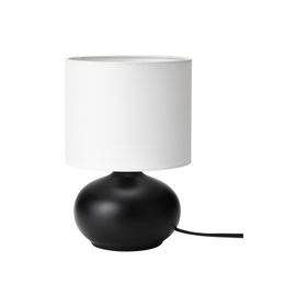 IKEA Tvarfot Siyah Beyaz Abajur