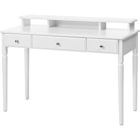 IKEA Tyssedal 120x51 cm Çekmeceli Beyaz Makyaj Masası