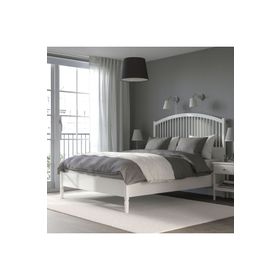 IKEA Tyssedal Lönset Beyaz 160x200 cm Çift Kişilik Karyola