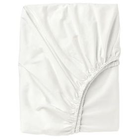 IKEA Ullvide Beyaz 90x200 cm Tek Kişilik Lastikli Çarşaf