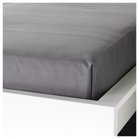 IKEA Ullvide Gri 240x260 cm Çift Kişilik Çarşaf
