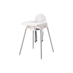 IKEA Unisex Beyaz Antilop Tepsili Mama Sandalyesi