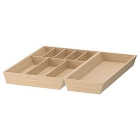 IKEA Uppdatera 10x50 cm Bambu Çekmece Düzenleyici