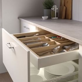 IKEA Uppdatera 10x50 cm Bambu Çekmece Düzenleyici