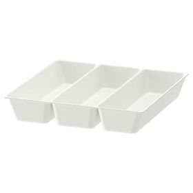 IKEA Uppdatera 32x31 cm Beyaz Çatal Bıçaklık