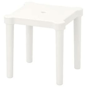 IKEA Utter Beyaz Çocuk Taburesi