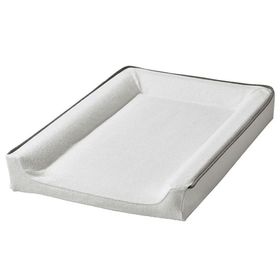 IKEA Vadra 74x48 cm Kılıfı Beyaz Gri Bebek Alt Değiştirme Pedi