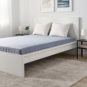 Ikea Vadsö Açık Mavi 90x200 cm Tek Kişilik Yatak