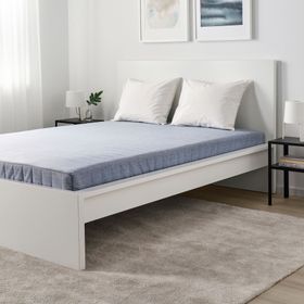Ikea Vadsö Açık Mavi 90x200 cm Tek Kişilik Yatak