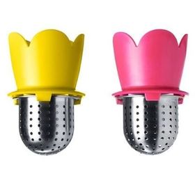 IKEA Vagrat Açık Kırmızı Sarı Çay Süzgeci
