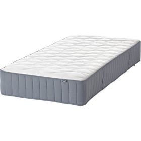 IKEA Vagstranda 90x200 cm Açık Mavi Tek Kişilik Yatak