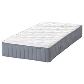 IKEA Vagstranda 90x200 cm Açık Mavi Tek Kişilik Yatak