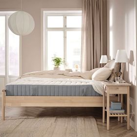 IKEA Valevag Açık Mavi 120x200 CM Tek Kişilik Yatak