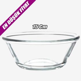 IKEA VARDAGEN 15 cm Şeffaf Cam Kase