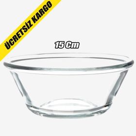 IKEA VARDAGEN 15 cm Şeffaf Cam Kase