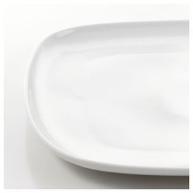 IKEA Vardera 31x26 cm Beyaz Tabak