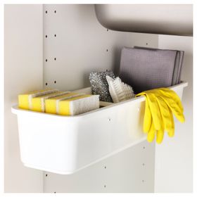 IKEA Varıera Beyaz Bölmeli Kutu