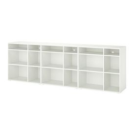 IKEA Vihals Açık Beyaz 286x37x90 cm Dolap