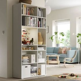 IKEA Vihals Açık Beyaz 95x37x200 cm Dolap