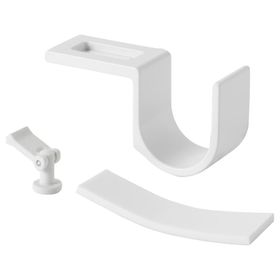 IKEA Vikarn Beyaz Duş Perdesi Çubuğu