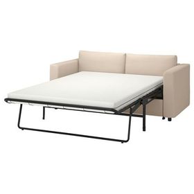 IKEA Vimle Hallarp Bej 2'li Yataklı Kanepe