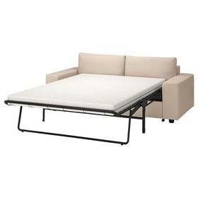IKEA Vimle Hallarp Bej 2'li Yataklı Kanepe