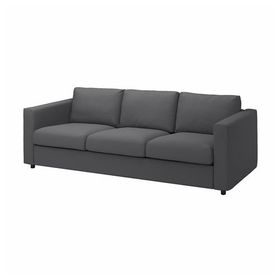 IKEA Vimle Hallarp Gri 3'lü Kanepe