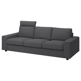 IKEA Vimle Hallarp Gri 3'lü Kanepe